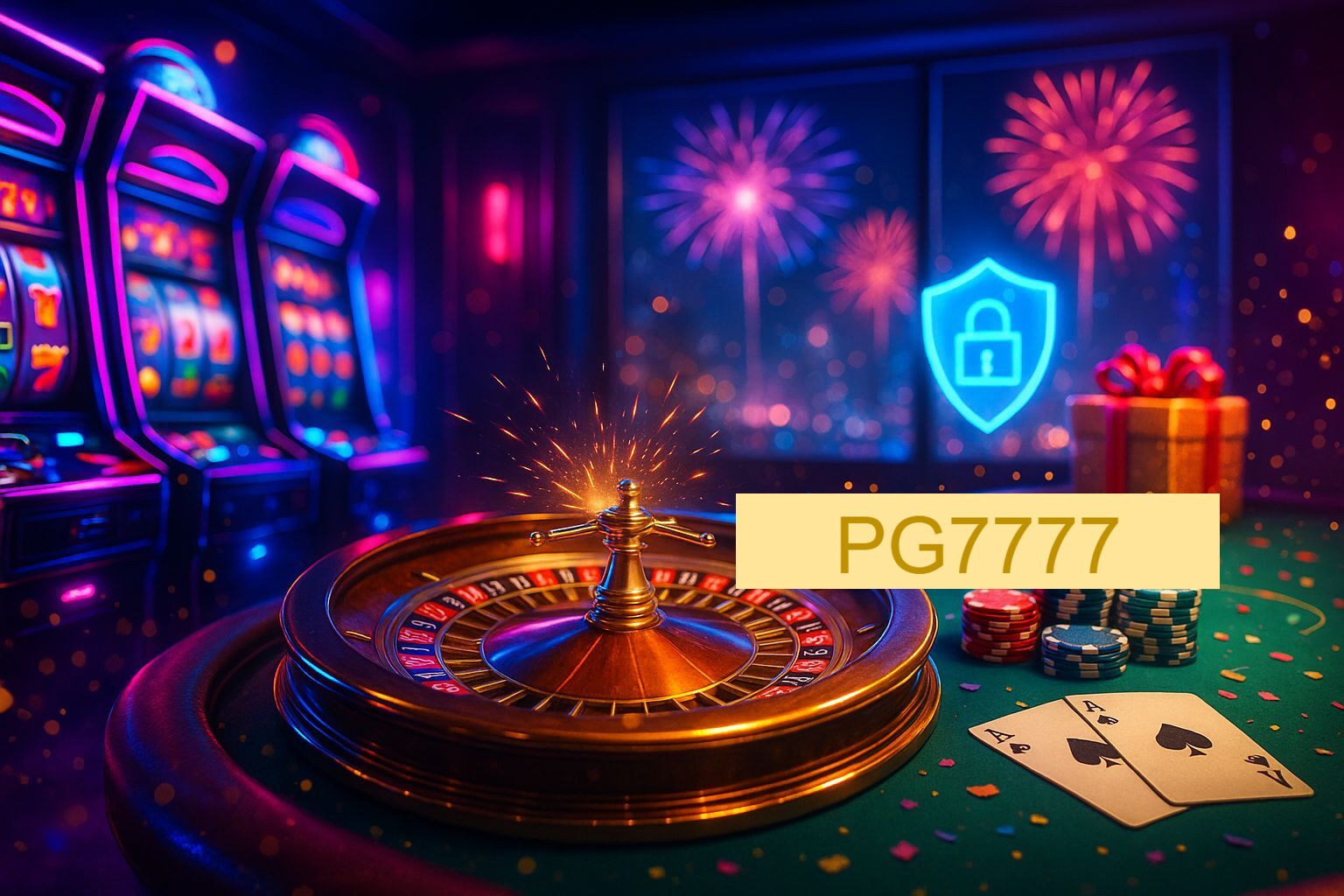 Jogos emocionantes no PG7777